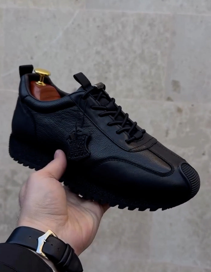 All-Black Comfy Sneakers