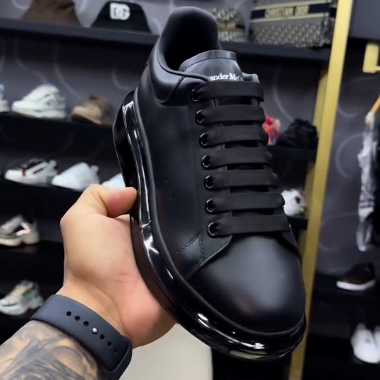 Leather Platform Sneakers