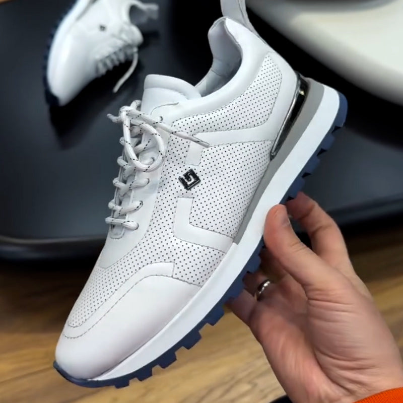 White Versatile Comfy Sneakers