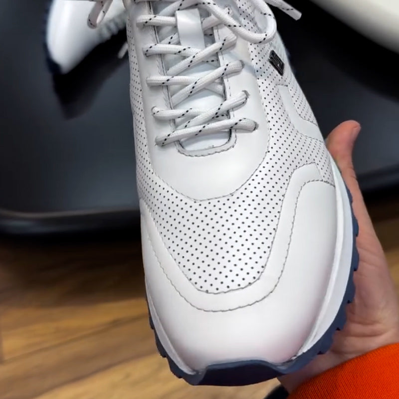 White Versatile Comfy Sneakers