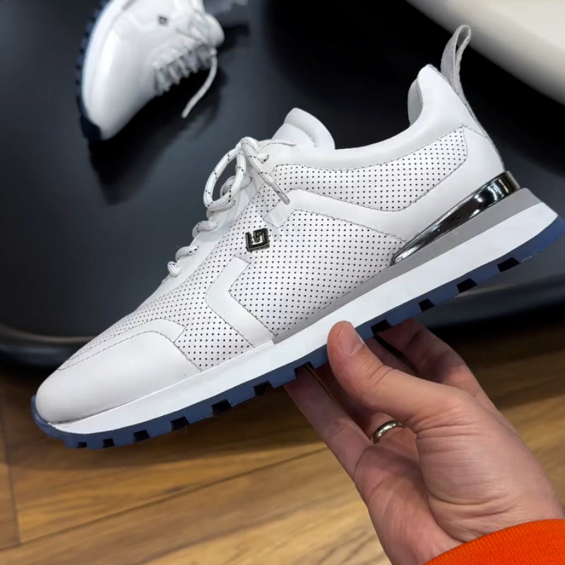 White Versatile Comfy Sneakers