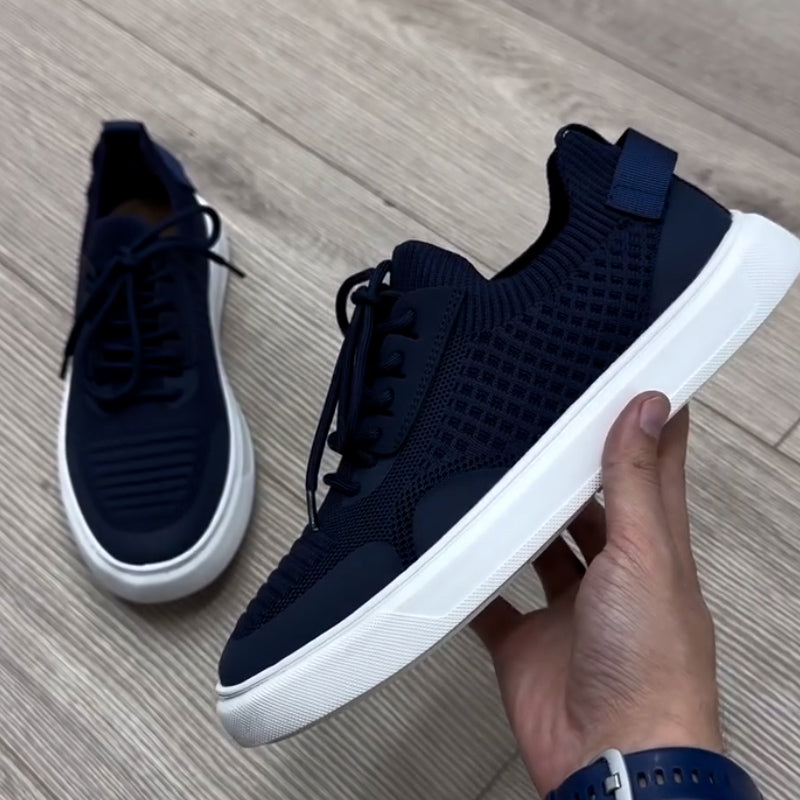Navy-Blue Casual Shoes