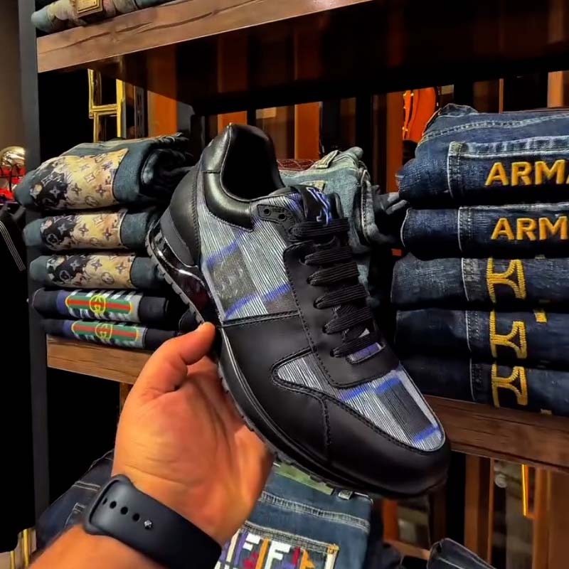 Splicing Chic Sneakers