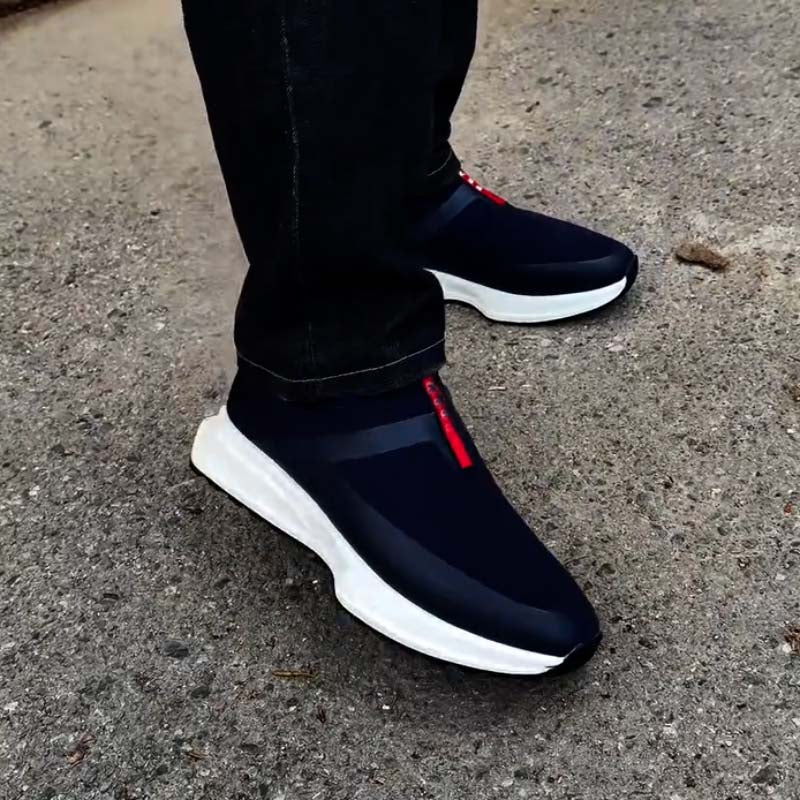 Thick-Sole Casual Sneakers