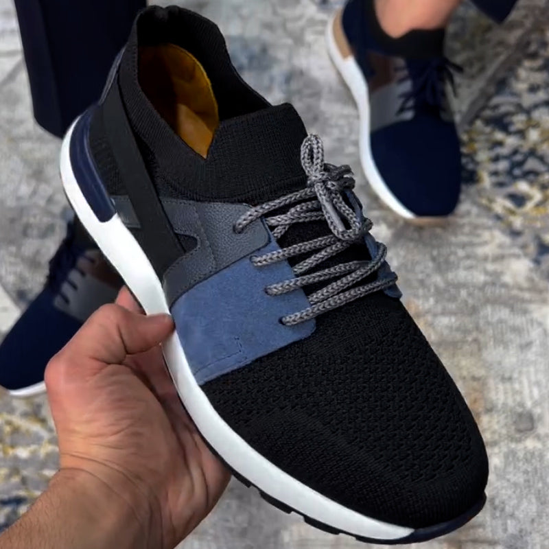 Soft-Sole Stretch Sneakers