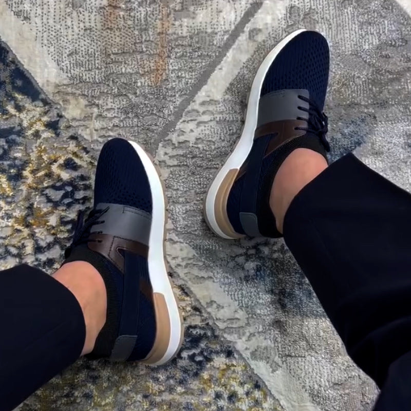 Soft-Sole Stretch Sneakers