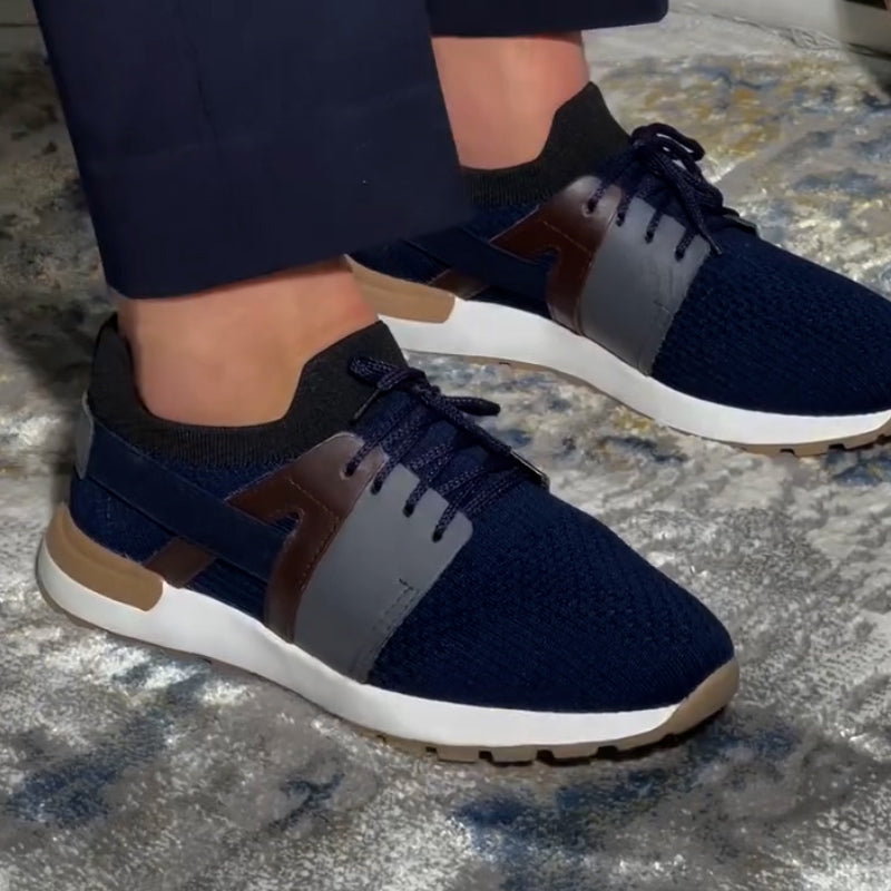 Soft-Sole Stretch Sneakers