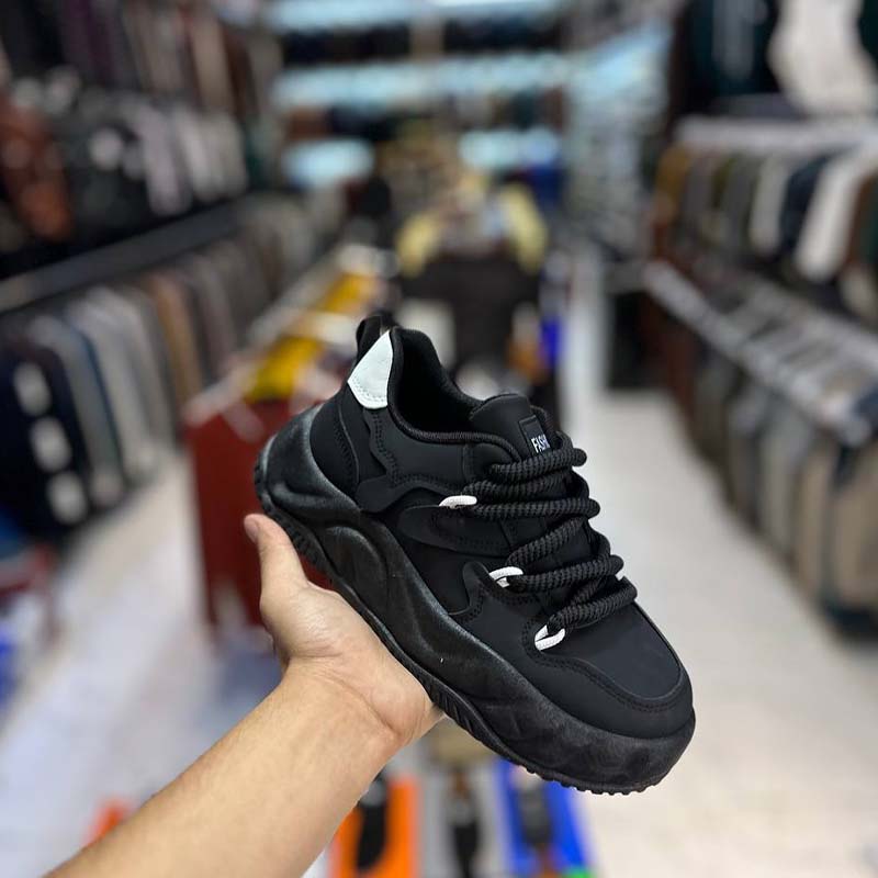 Solid-Color Soft Sneakers