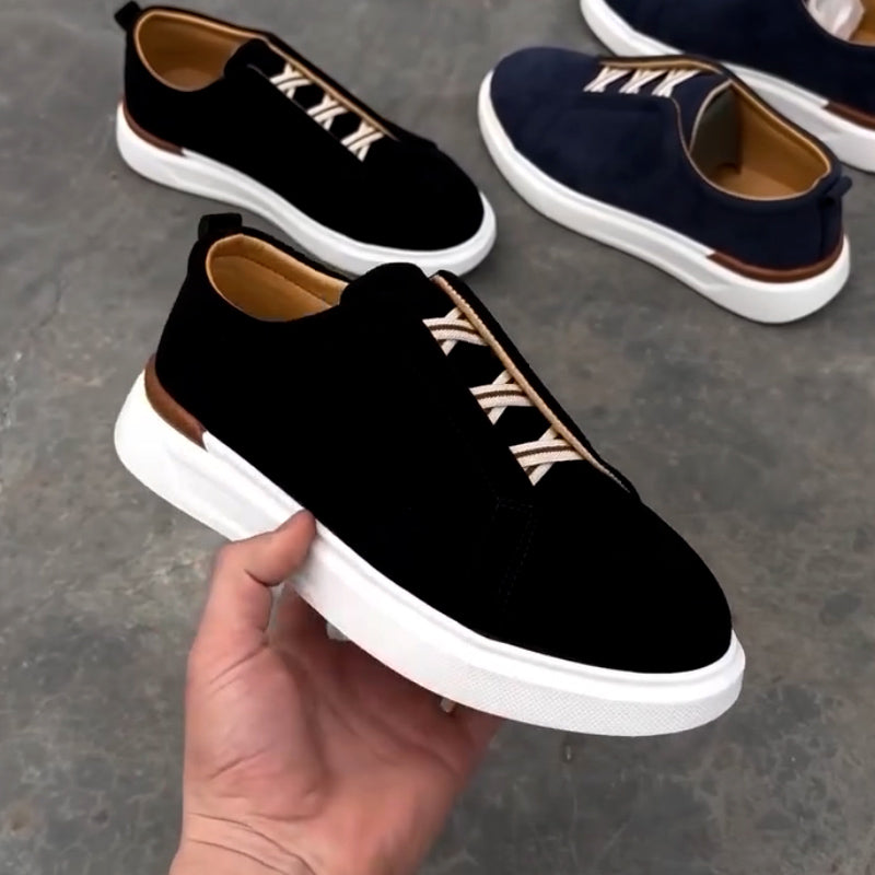 Solid-Color Wedge Shoes