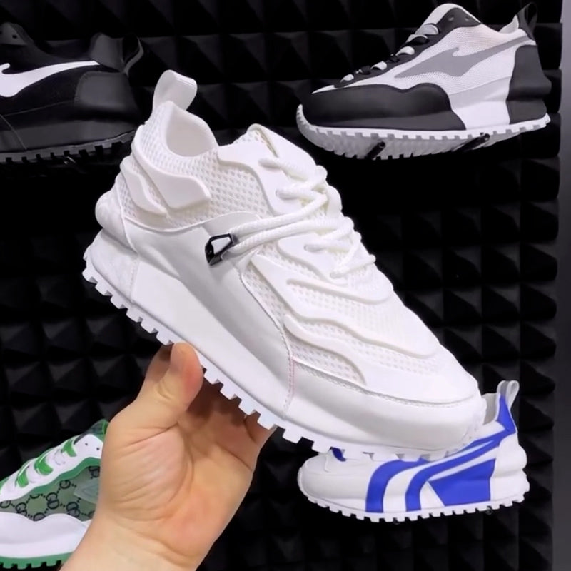 Spliced Breathable Sneakers