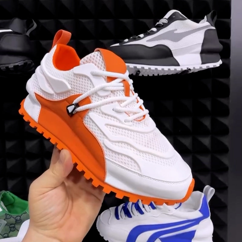 Spliced Breathable Sneakers
