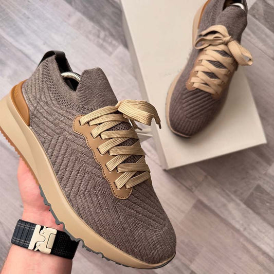 Non-Slip Wedge Sneakers