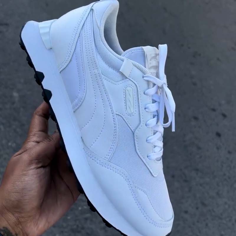 White Comfort Sneakers