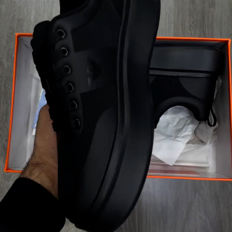 Platform Black Shoes