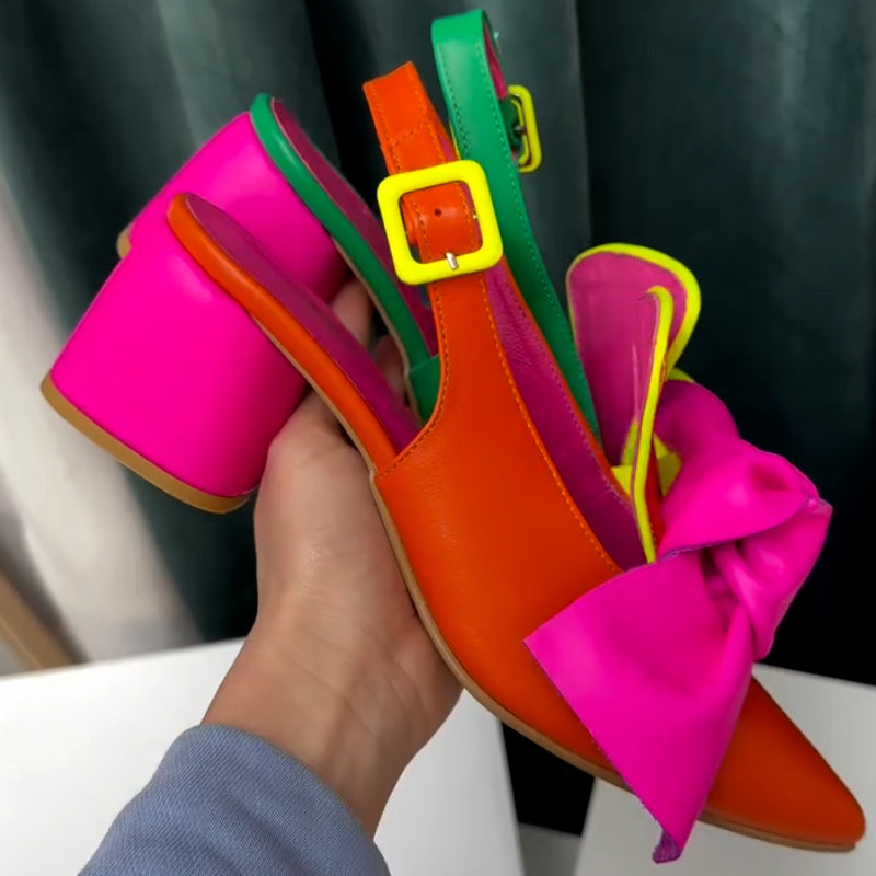 Bright Bow Sandals