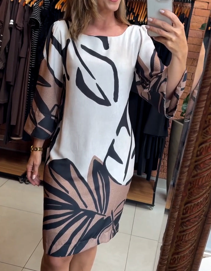 Casual Print Dress