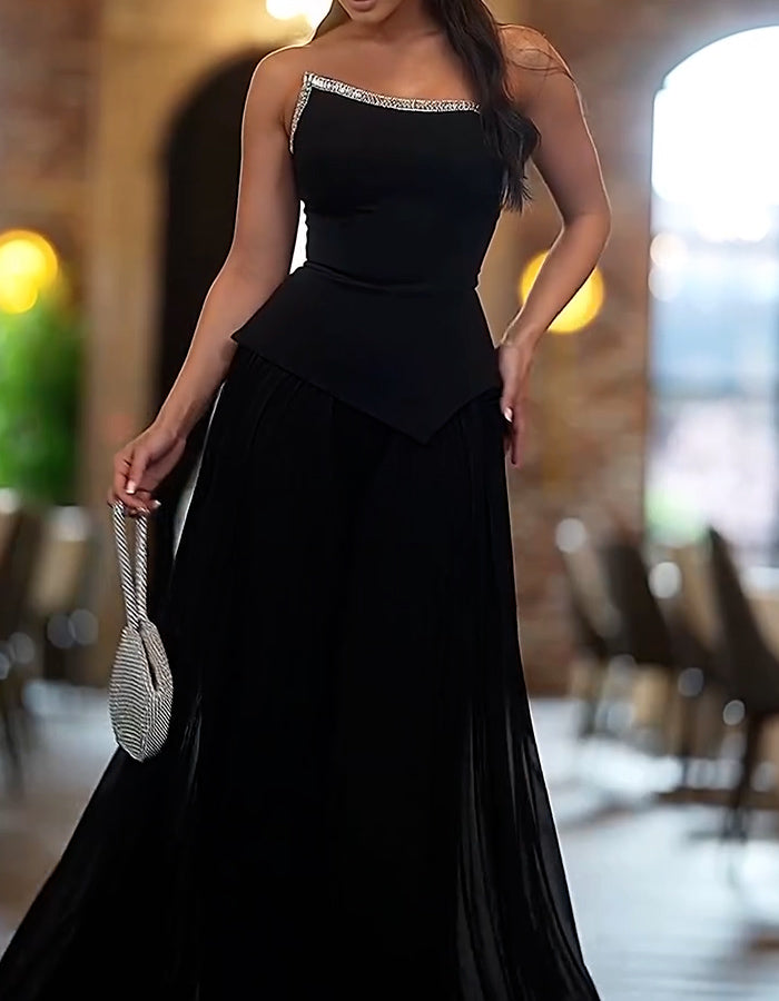 Black Tulle Party Dress
