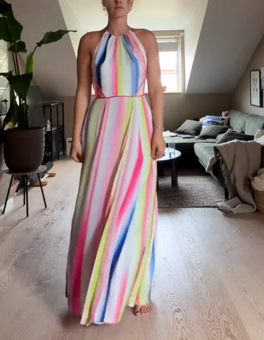 Rainbow Sleeveless Dress