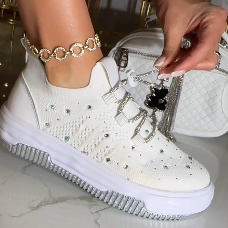 Elastic Platform Shoes