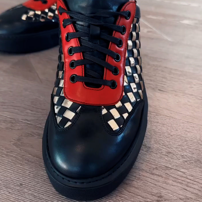 Plaid Casual Sneakers