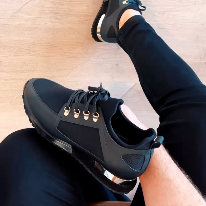 Black Soft Sneakers