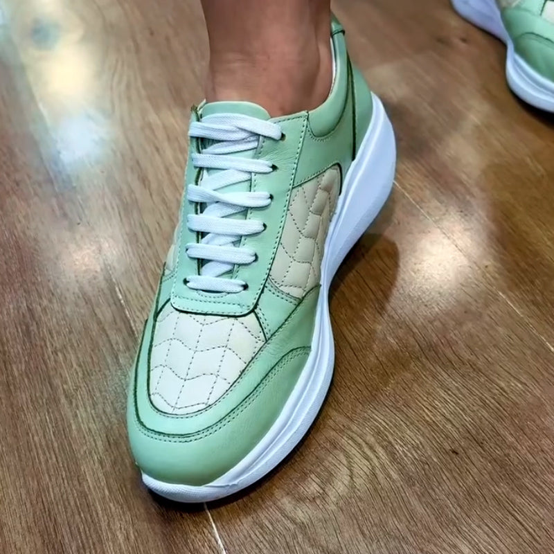 Green Comfy Sneakers