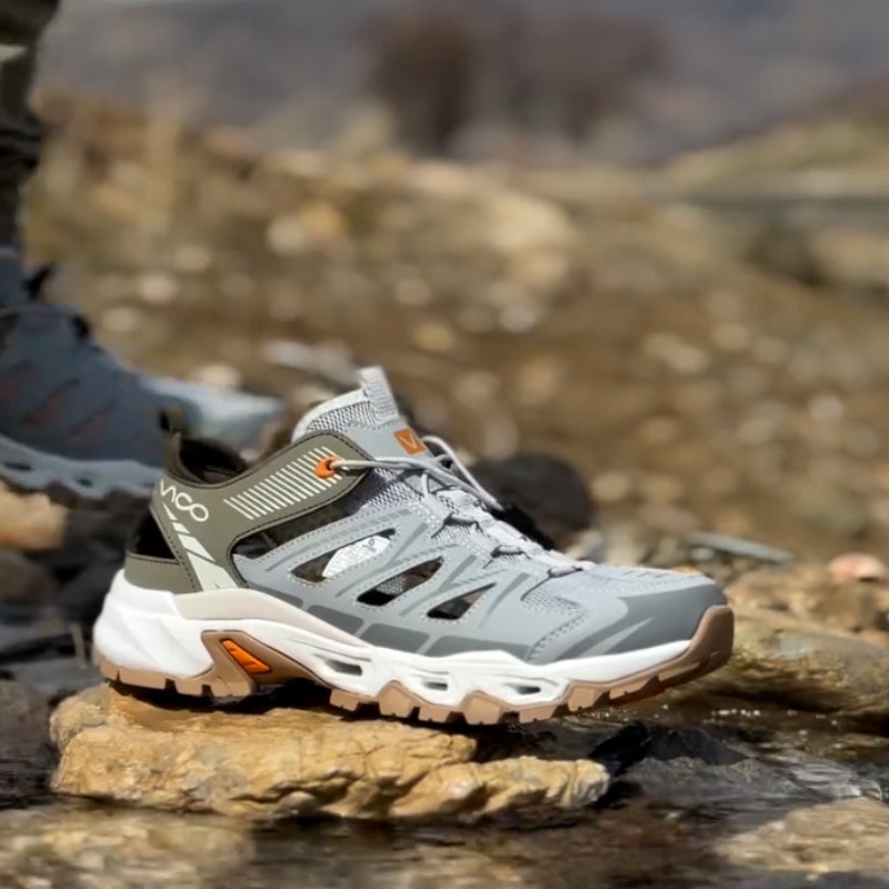 Gray Hollow Sneakers