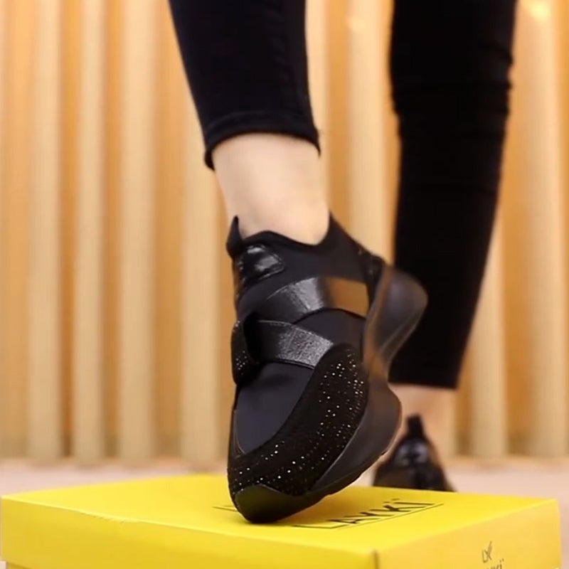 Elastic Slip-On Sneakers