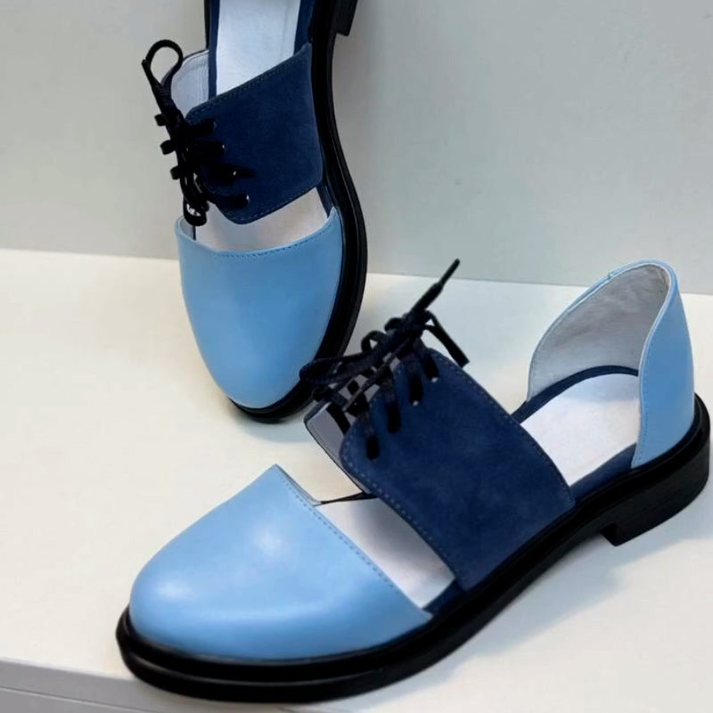 Blue Unique Shoes
