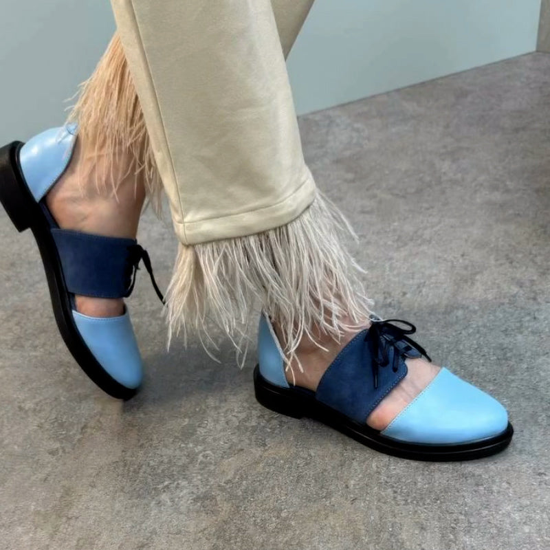 Blue Unique Shoes