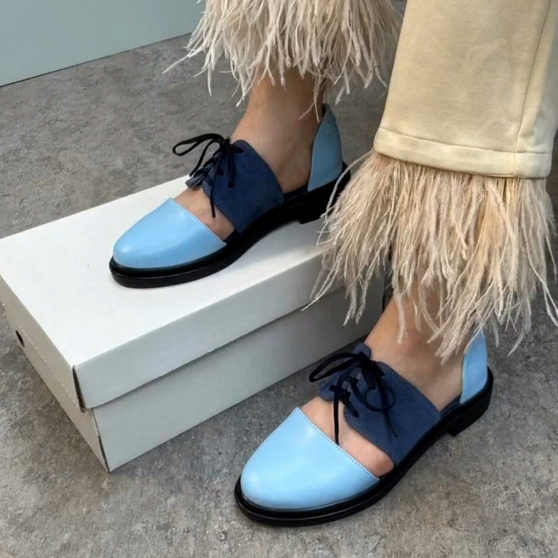 Blue Unique Shoes
