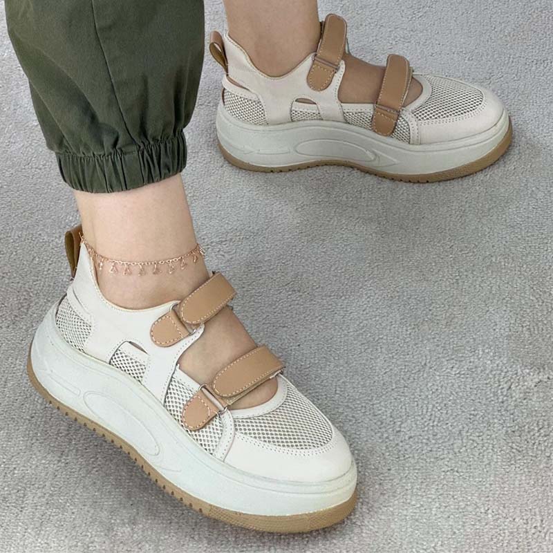 Velcro Platform Shoes