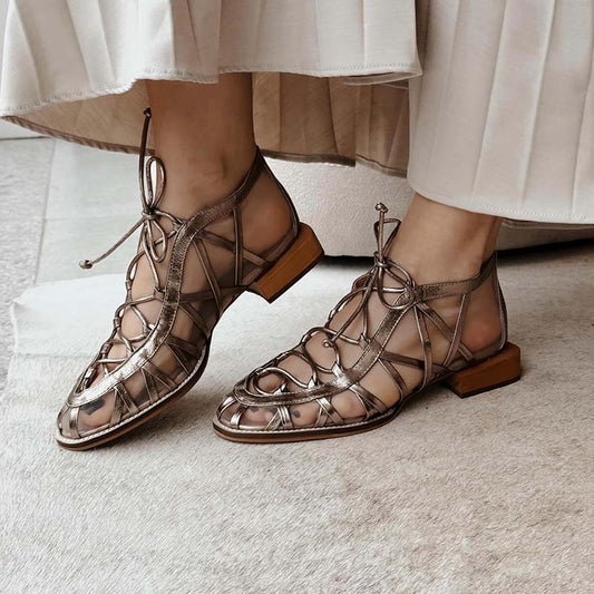 Lace-Up Breathable Shoes