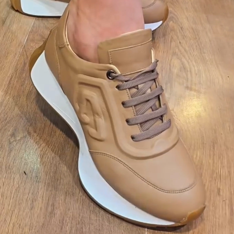 Khaki Casual Sneakers