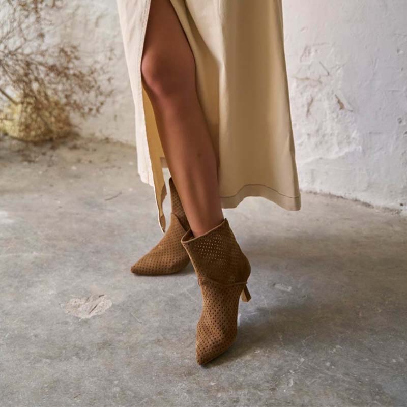 Breathable Stiletto Boots