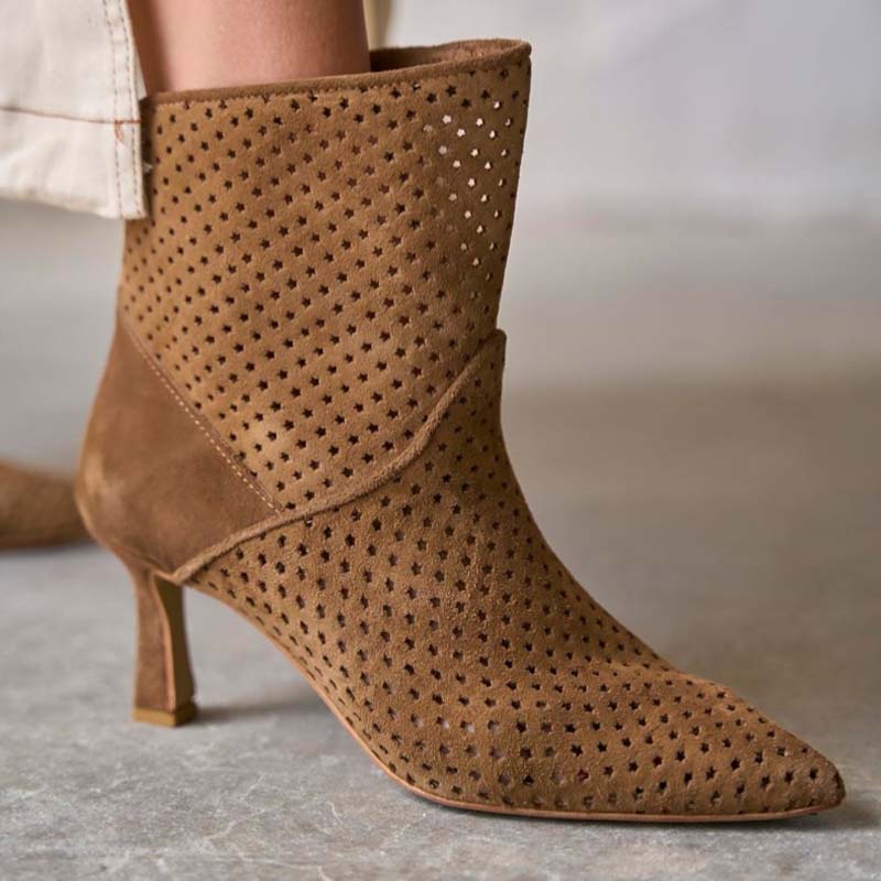 Breathable Stiletto Boots