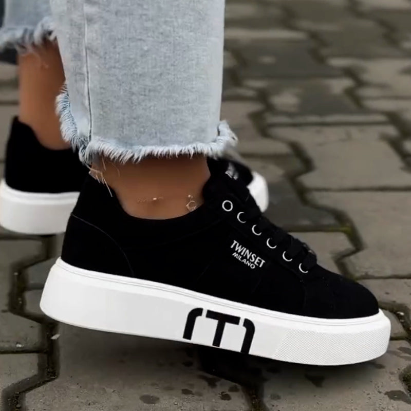 Casual Platform Lace-Up Shoes