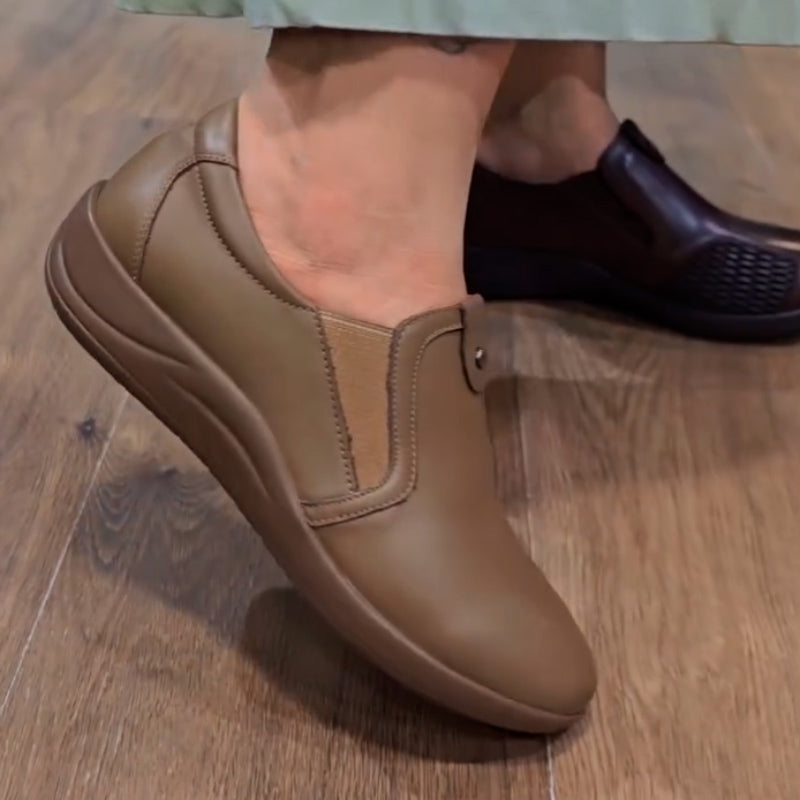 Wedge Slip-On Soft Sneakers