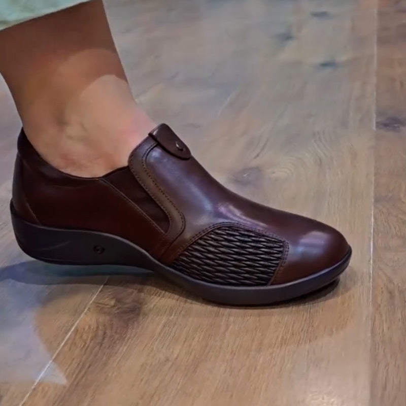 Wedge Slip-On Soft Sneakers