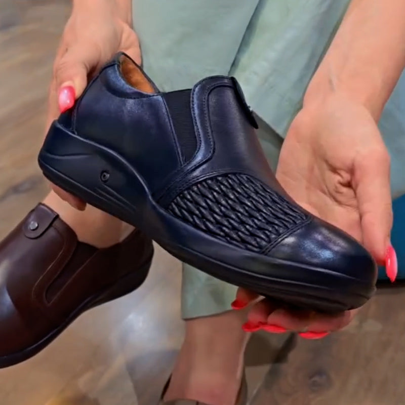 Wedge Slip-On Soft Sneakers