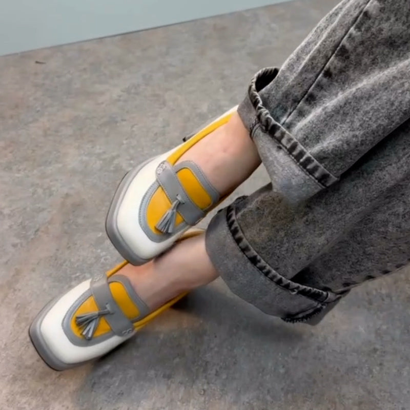 Casual Thick-Heel Shoes