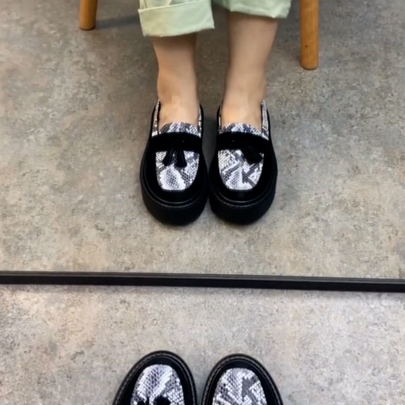 Slip-On Pattern Shoes