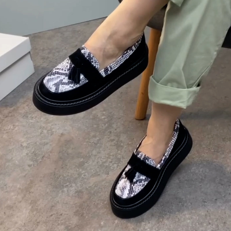 Slip-On Pattern Shoes