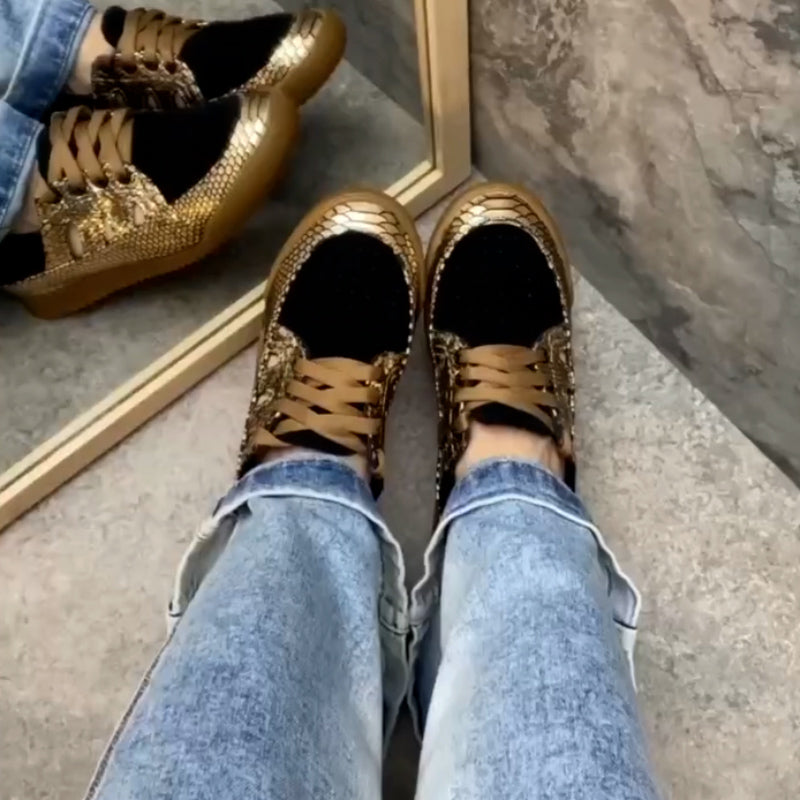 Pattern Casual Sneakers