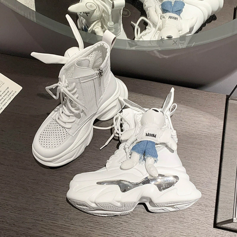 Rabbit High-Top Boots