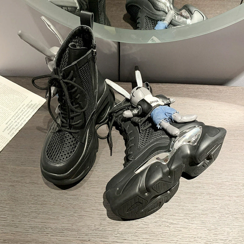 Rabbit High-Top Boots