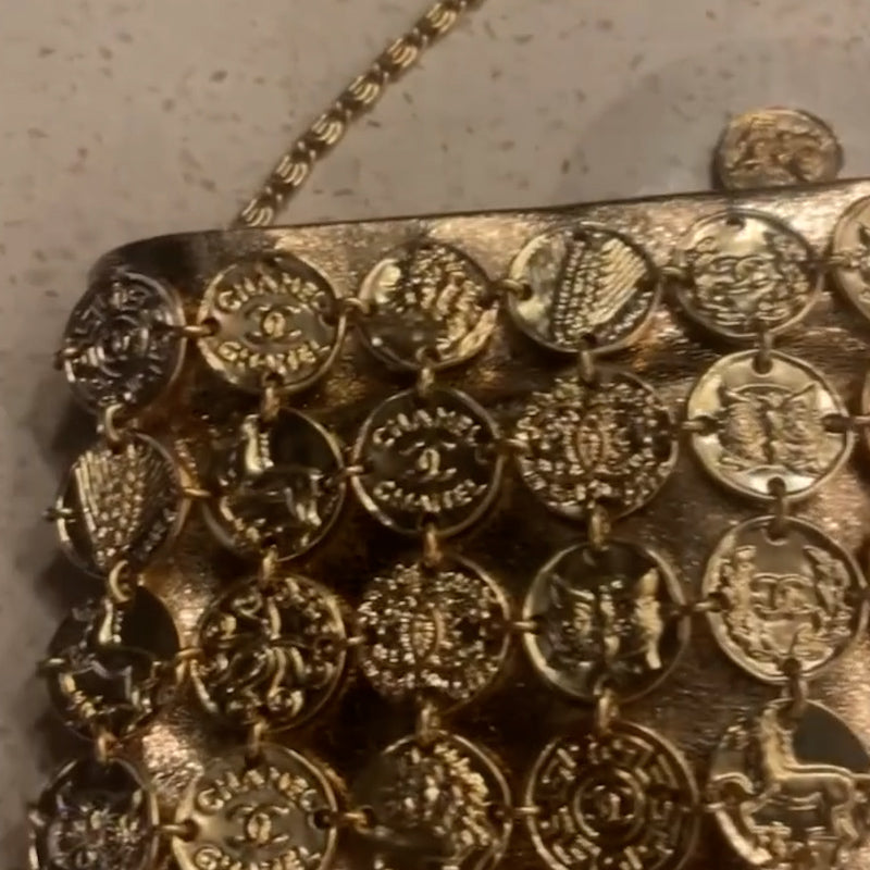 Golden Coins Bag