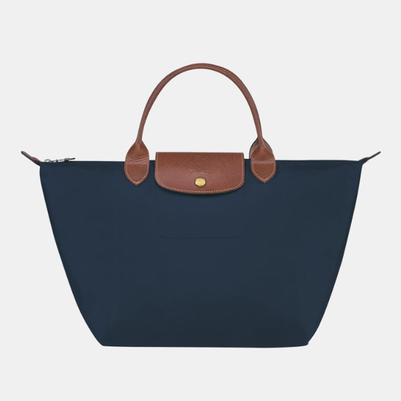Solid-Color Casual Bag