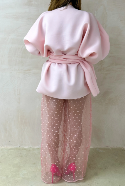 Adorable Puff Sleeve Stylish Dress