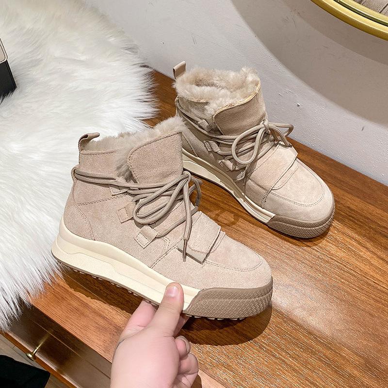 Outside Retro Warm Cotton Snow Boots